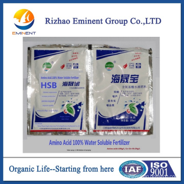 Amino Acid as 100% Water Soluble Organic Fertilizer